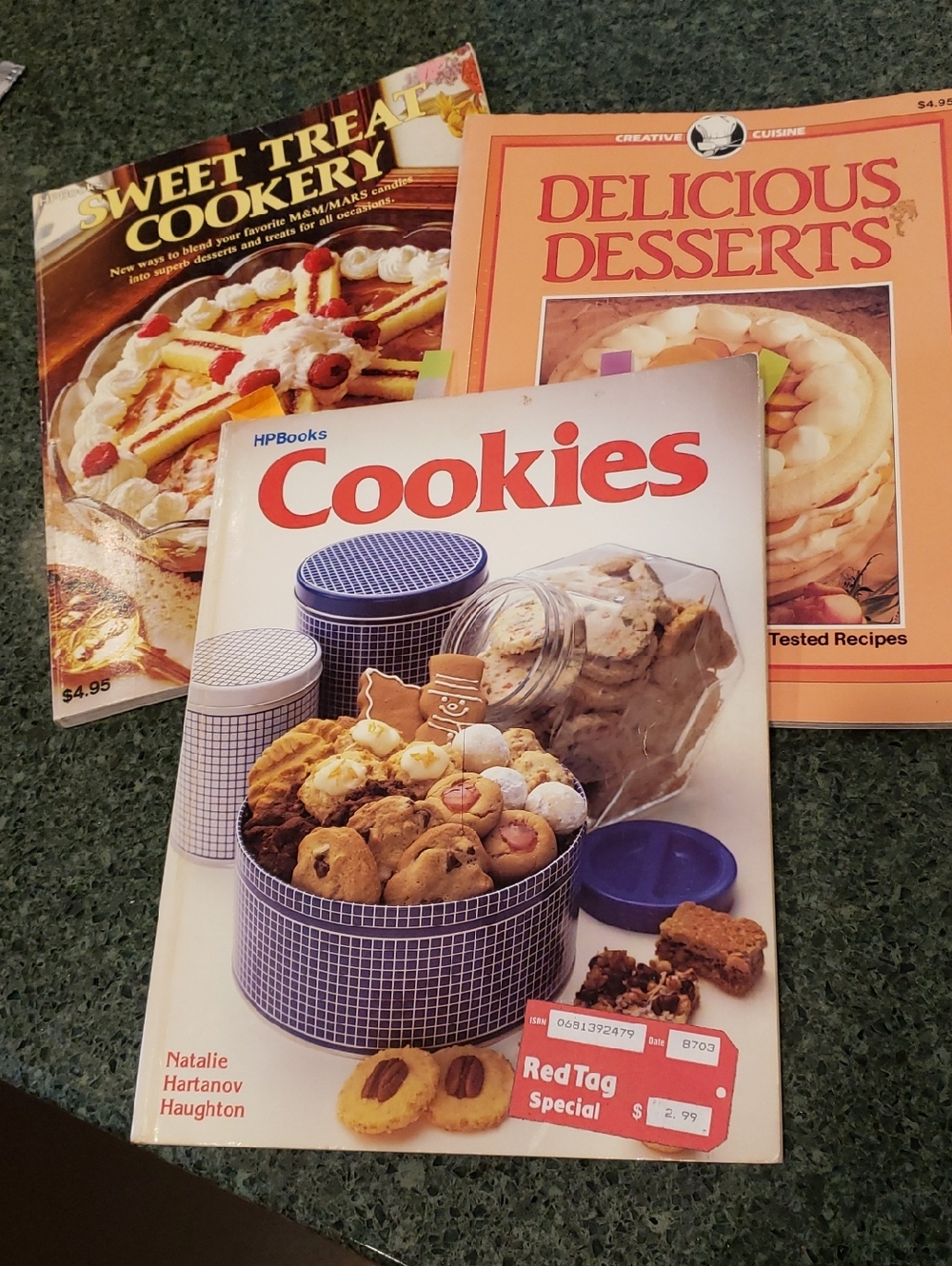 Cookbooks Cookies, Desserts, Cooking with M&M Mars candies. Recipes